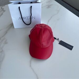 MARCCAIN Red Cap…NWT